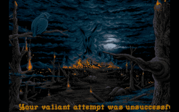 Gameplay screen of Wrath of the Demon (4/4)