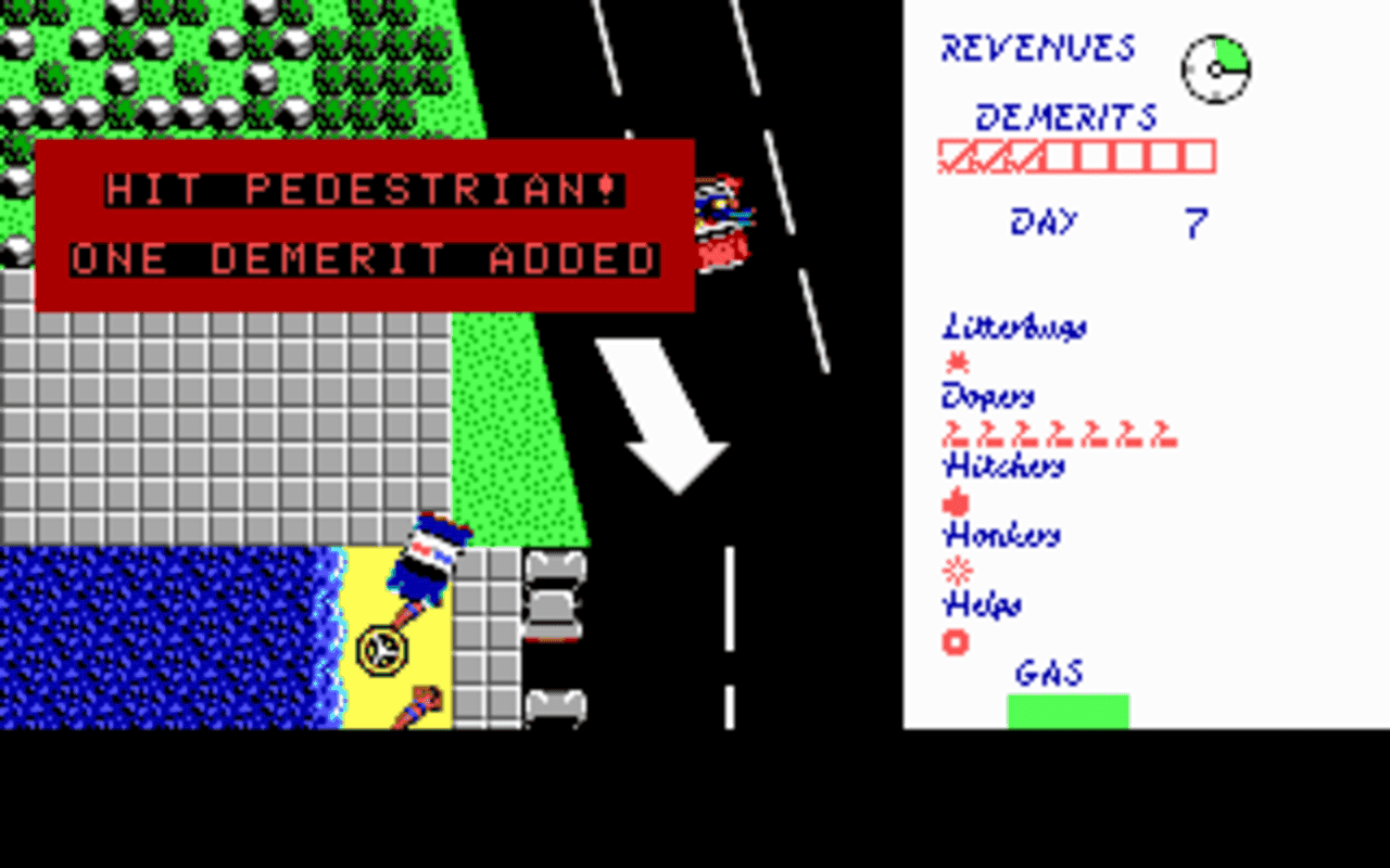 Gameplay screen of APB (2/8)