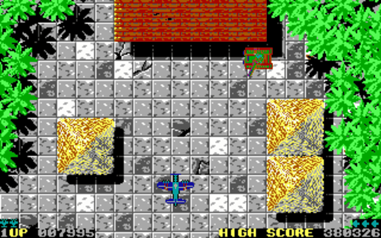 Gameplay screen of Sky Shark (2/4)