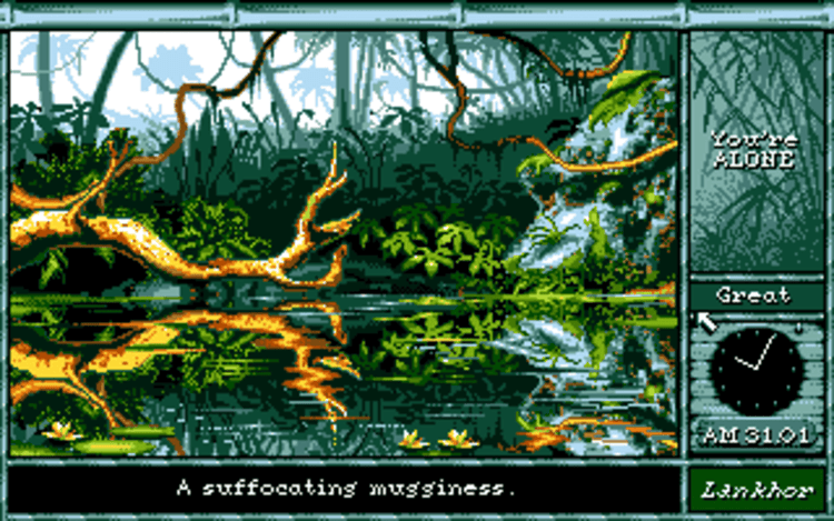 Gameplay screen of Maupiti Island (2/8)