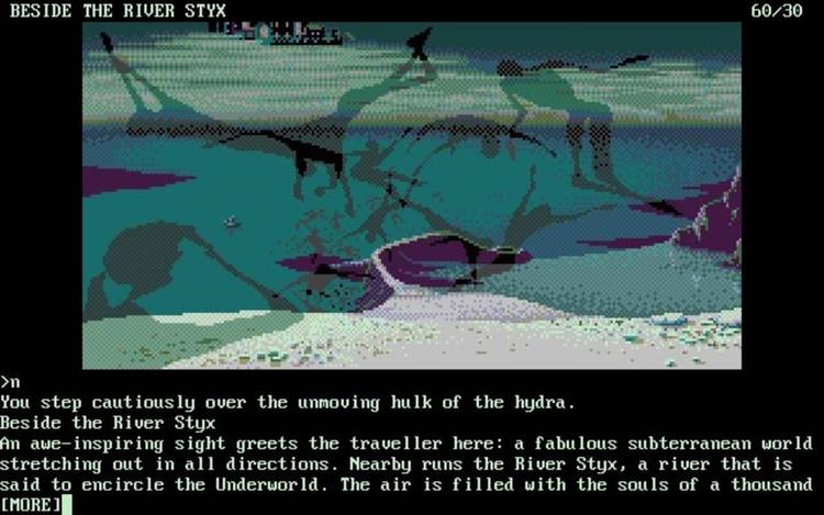 Gameplay screen of Myth (3/4)