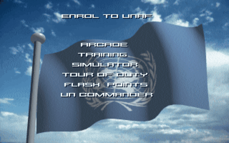 Gameplay screen of TFX (4/8)