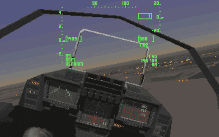 Gameplay screen of TFX (5/8)