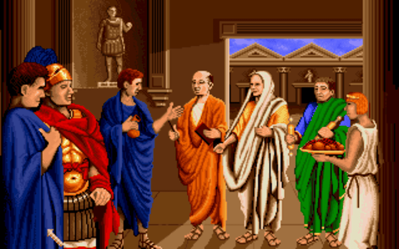 Gameplay screen of Caesar (4/8)