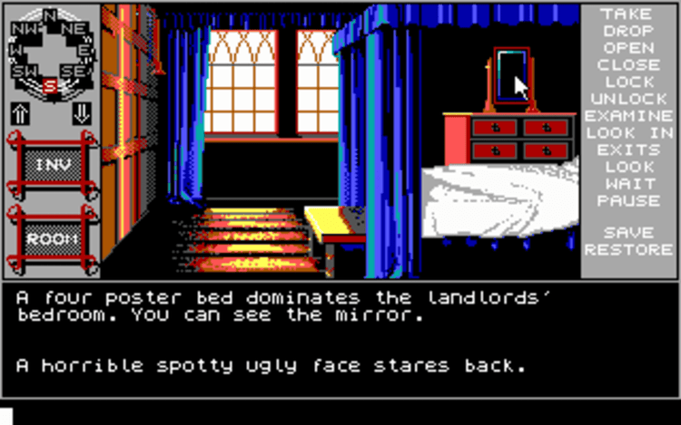 Gameplay screen of ...A Personal Nightmare (3/8)