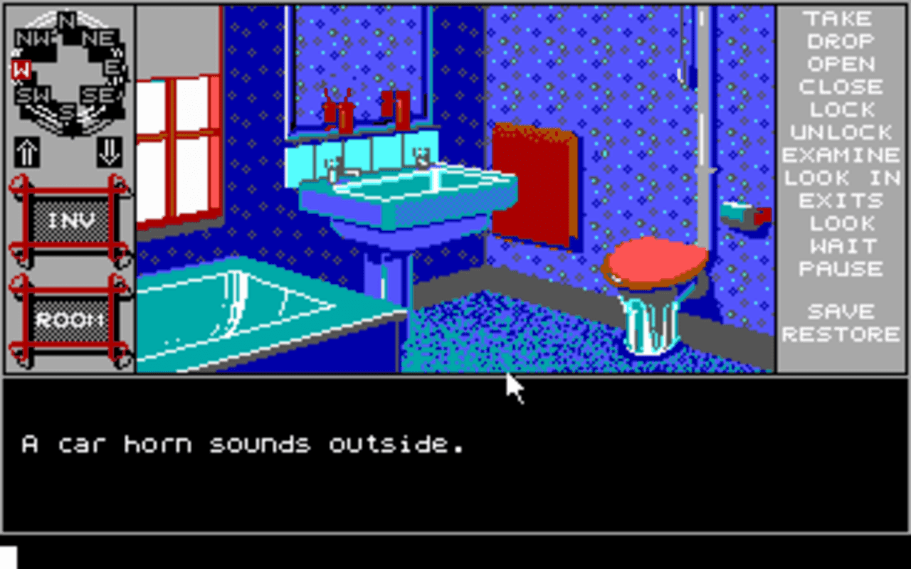 Gameplay screen of ...A Personal Nightmare (5/8)