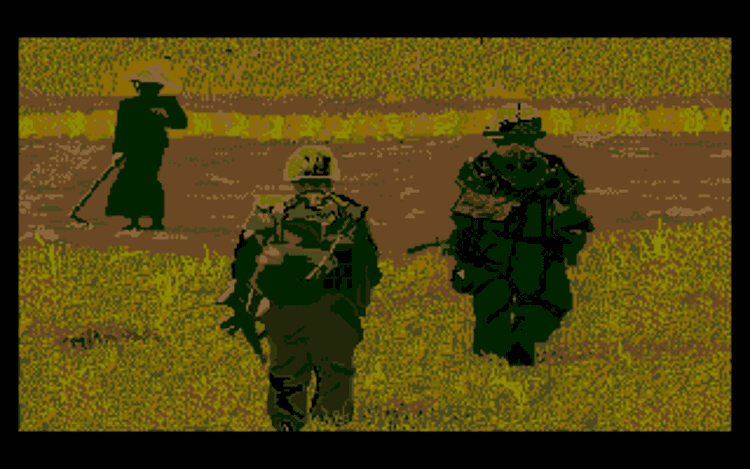 Gameplay screen of Lost Patrol (7/8)