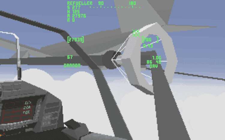 Gameplay screen of TFX (3/8)