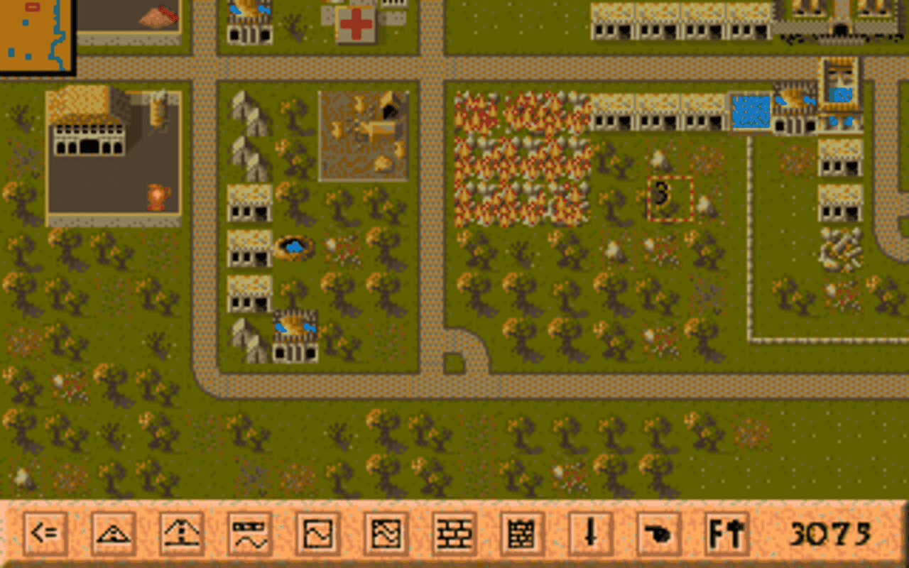 Gameplay screen of Caesar (7/8)