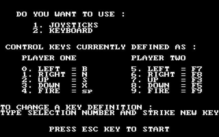 Gameplay screen of Tournament Tennis (4/4)