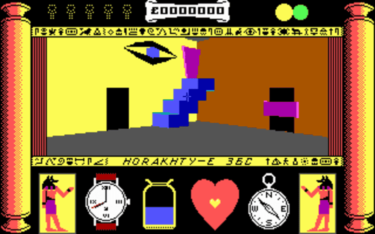 Gameplay screen of Total Eclipse (4/4)