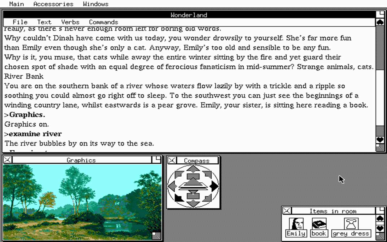 Gameplay screen of Wonderland (4/4)