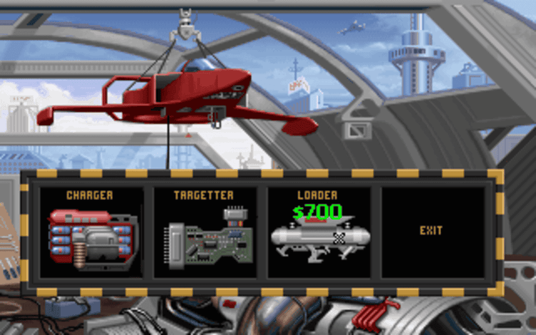 Gameplay screen of Slipstream 5000 (4/8)
