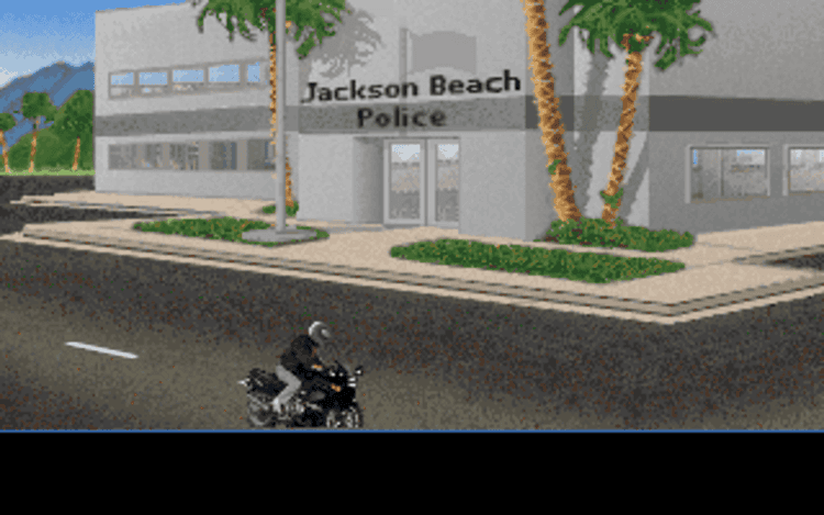 Gameplay screen of Blue Force (1/8)