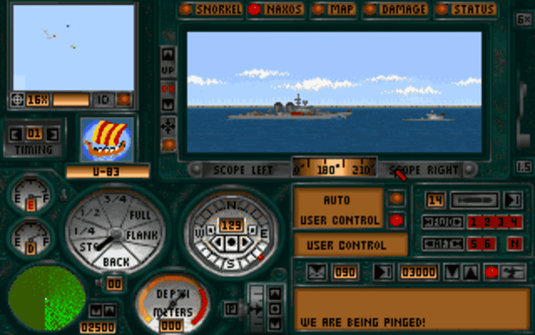 Gameplay screen of Wolf Pack (2/8)