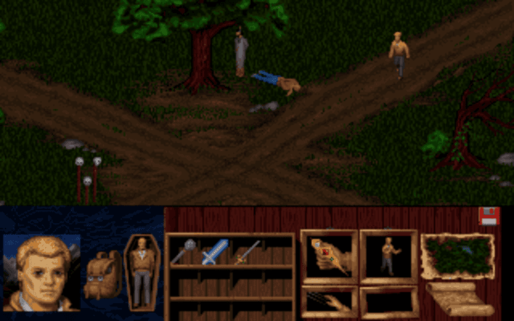 Gameplay screen of Veil of Darkness (4/8)