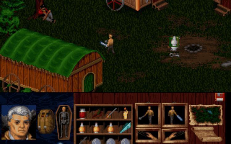 Gameplay screen of Veil of Darkness (6/8)