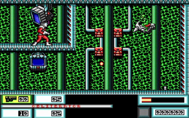 Gameplay screen of Obliterator (4/4)
