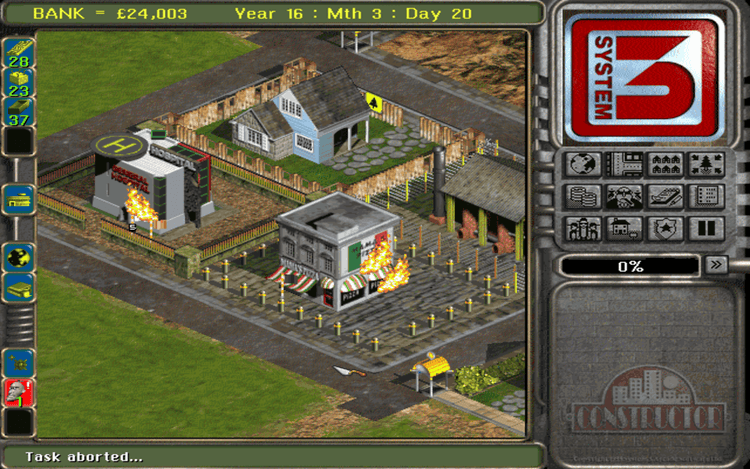 Gameplay screen of Constructor (6/8)