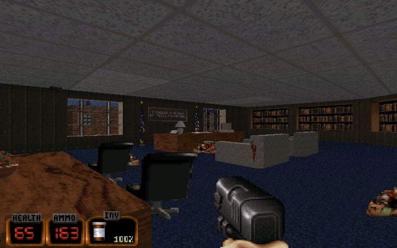 Gameplay screen of Duke it out in D.C. (3/8)