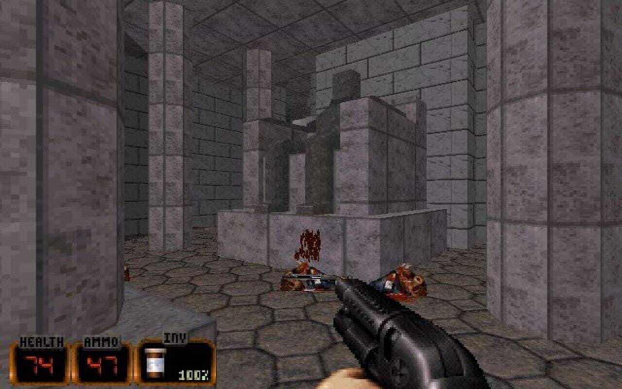 Gameplay screen of Duke it out in D.C. (7/8)