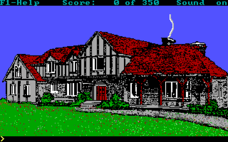 Gameplay screen of Hugo II: Whodunit? (1/4)