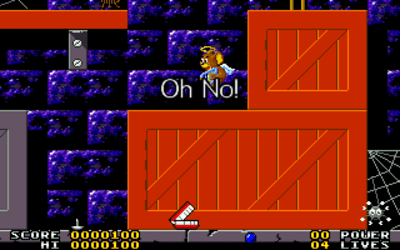 Gameplay screen of Tom & Jerry (1/4)