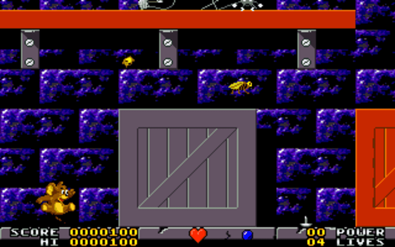 Gameplay screen of Tom & Jerry (3/4)