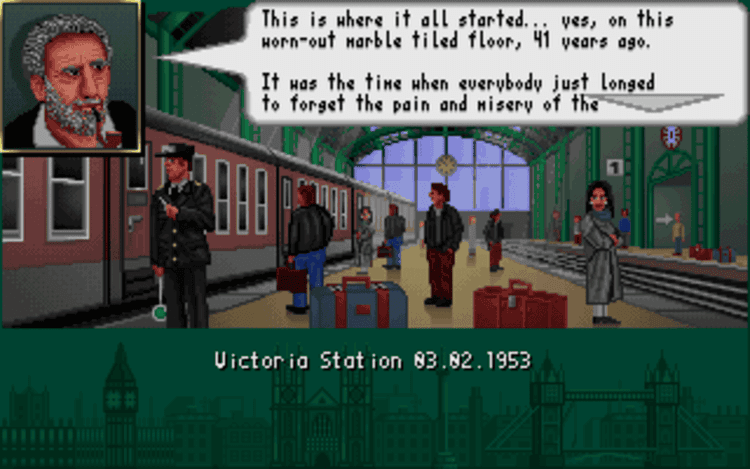 Gameplay screen of The Clue! (4/8)