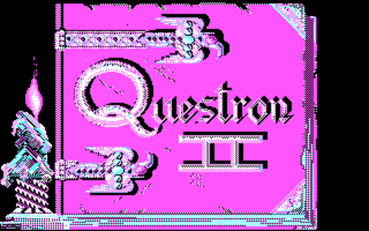 Gameplay screen of Questron II (4/4)