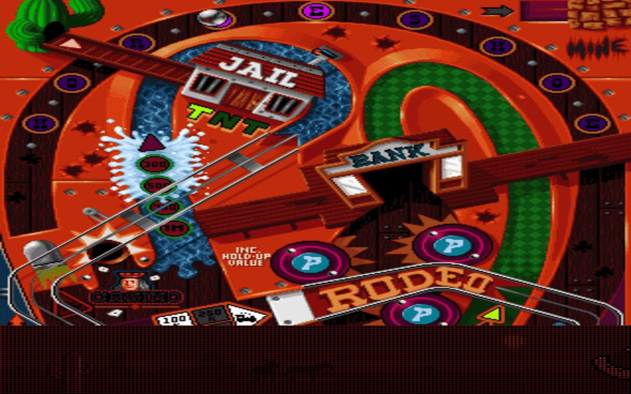 Gameplay screen of Psycho Pinball (2/8)