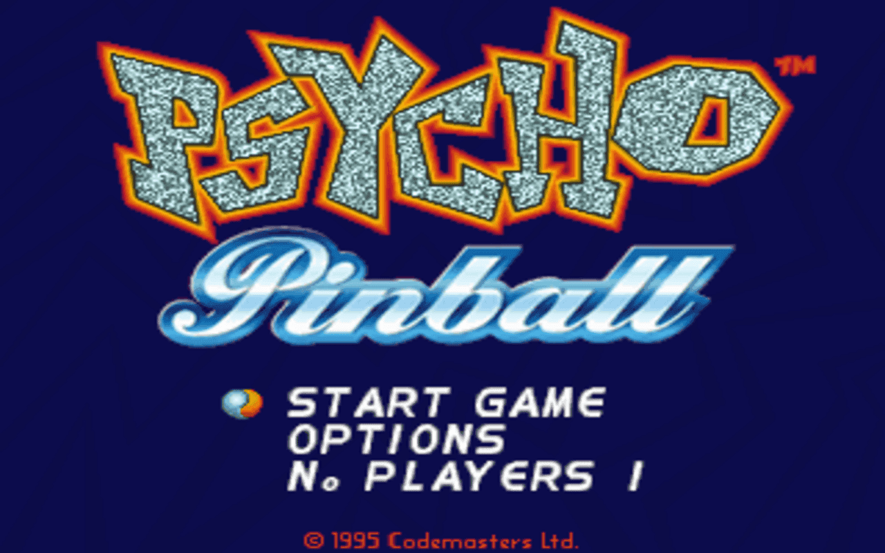 Gameplay screen of Psycho Pinball (6/8)