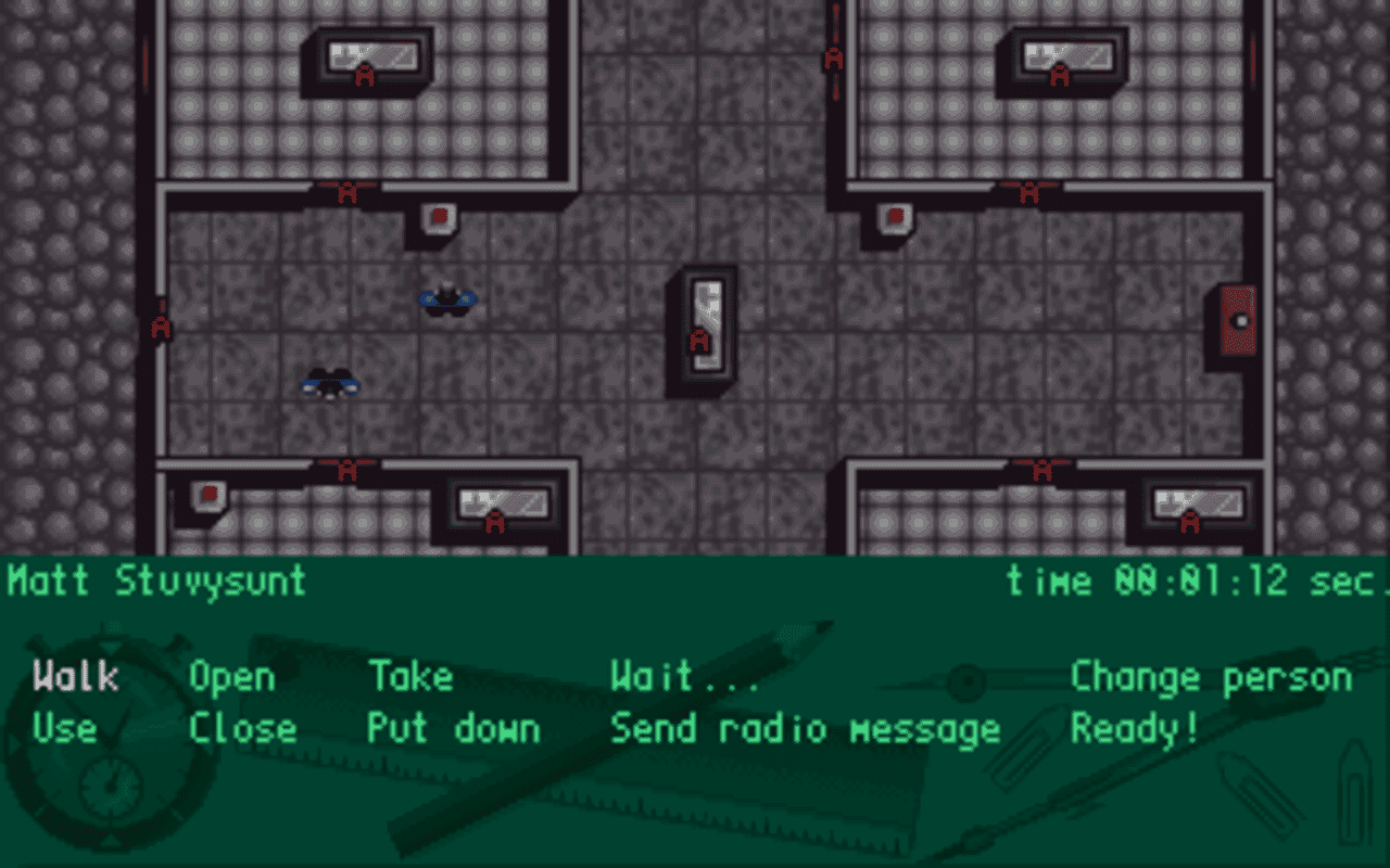 Gameplay screen of The Clue! (5/8)