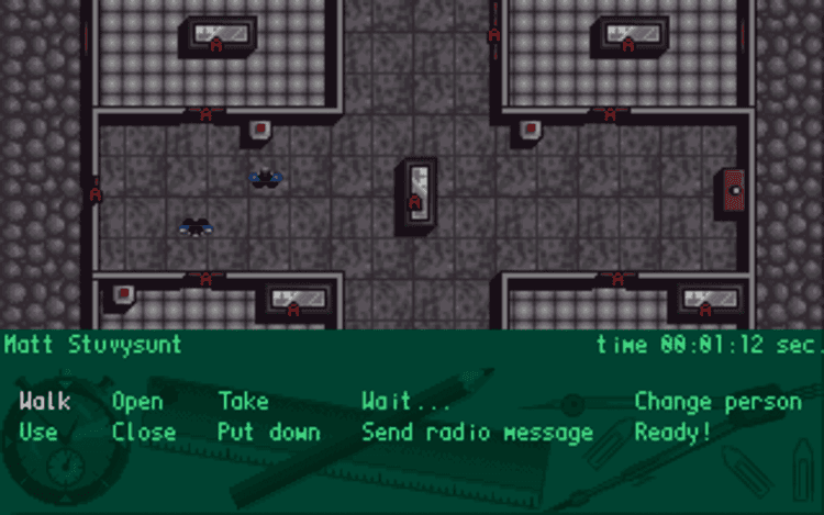 Gameplay screen of The Clue! (5/8)