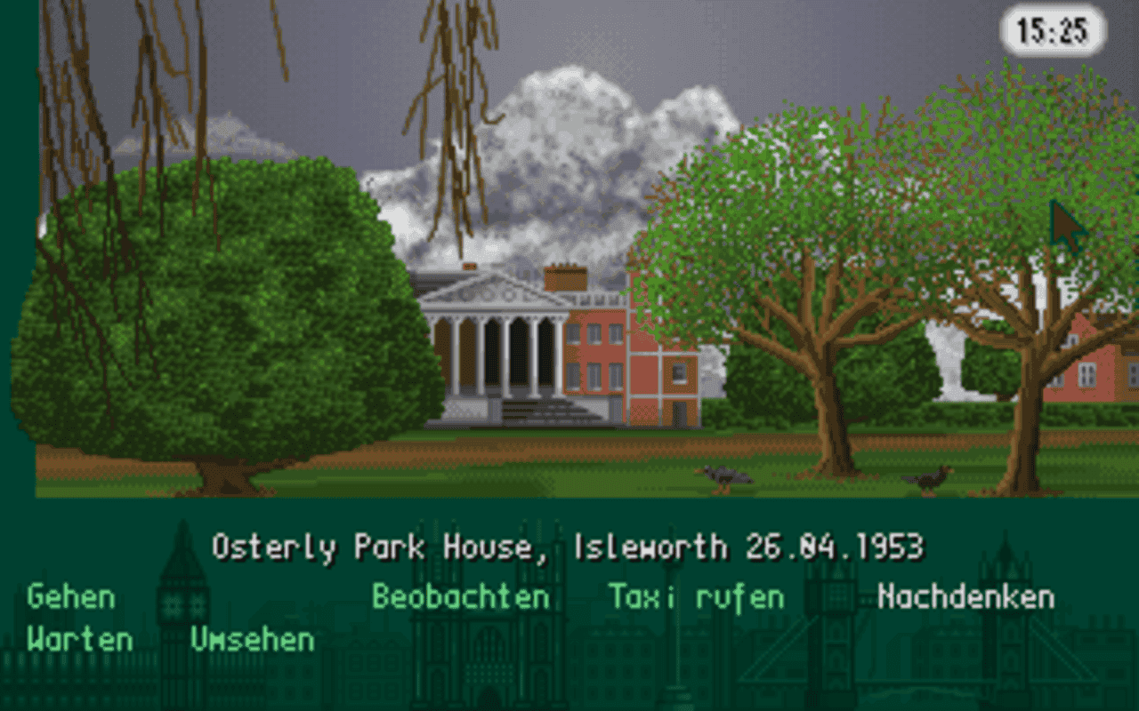 Gameplay screen of The Clue! (8/8)