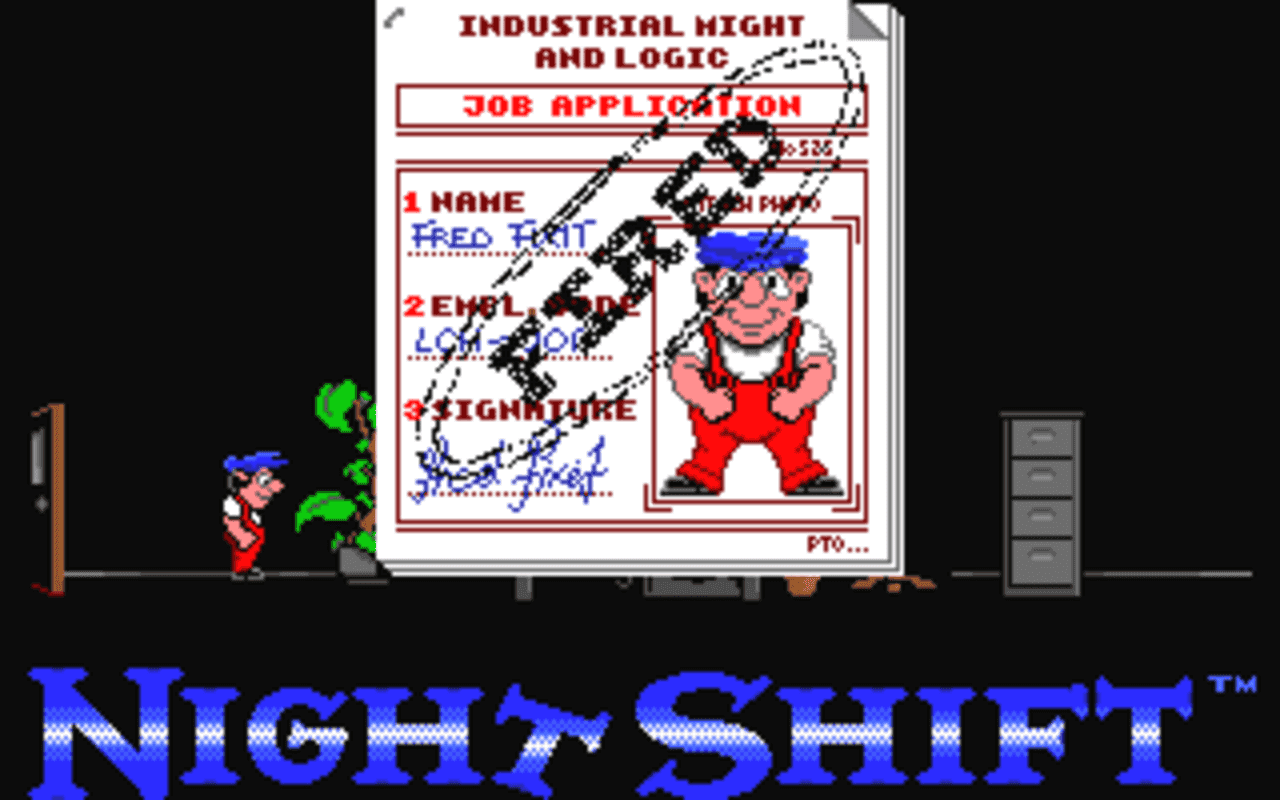 Gameplay screen of Night Shift (6/8)