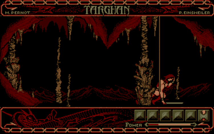 Gameplay screen of Targhan (3/4)