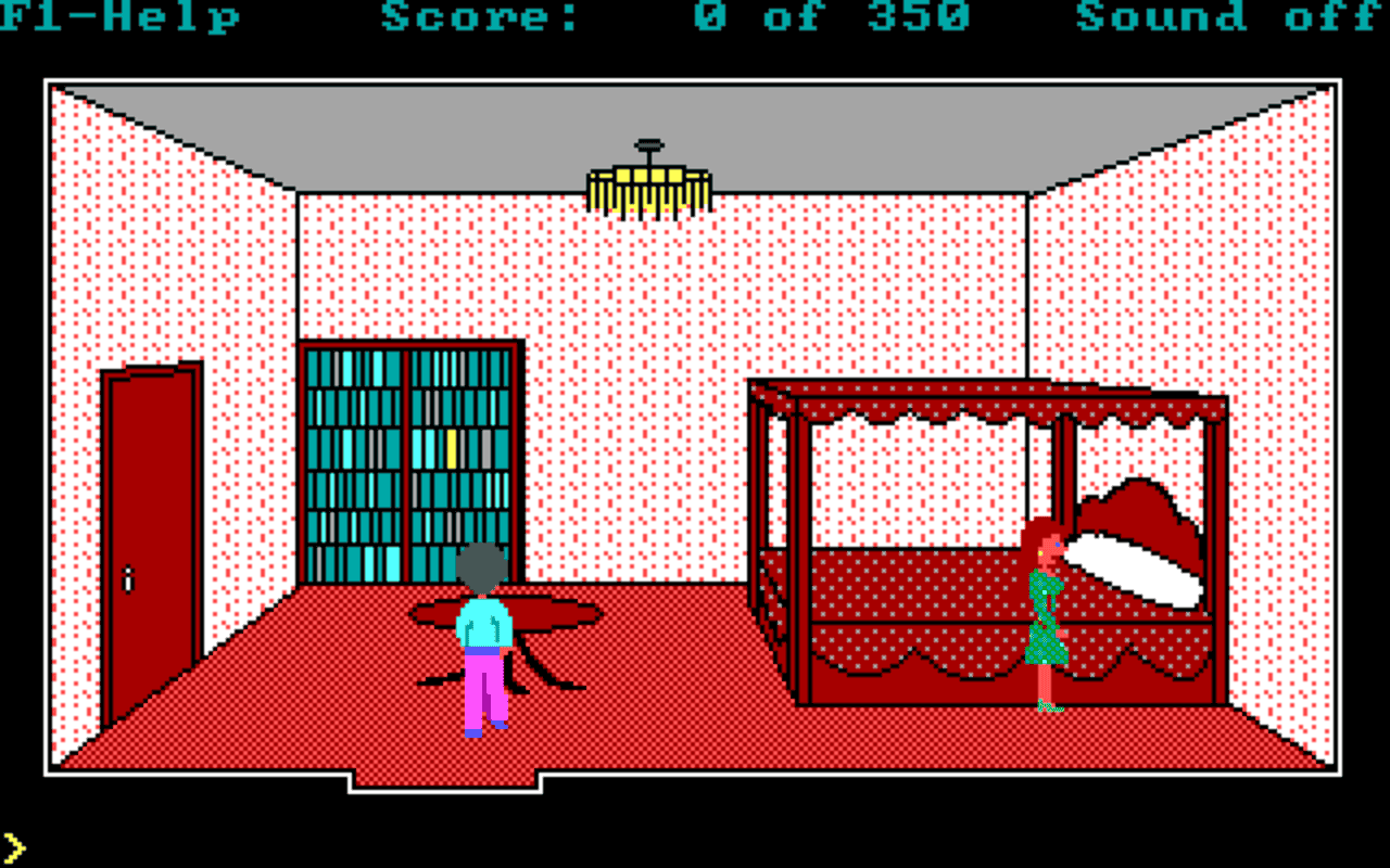 Gameplay screen of Hugo II: Whodunit? (3/4)