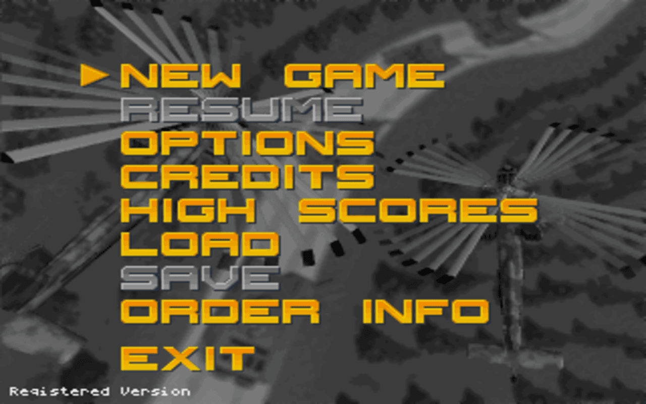 Gameplay screen of Seek and Destroy (1/8)