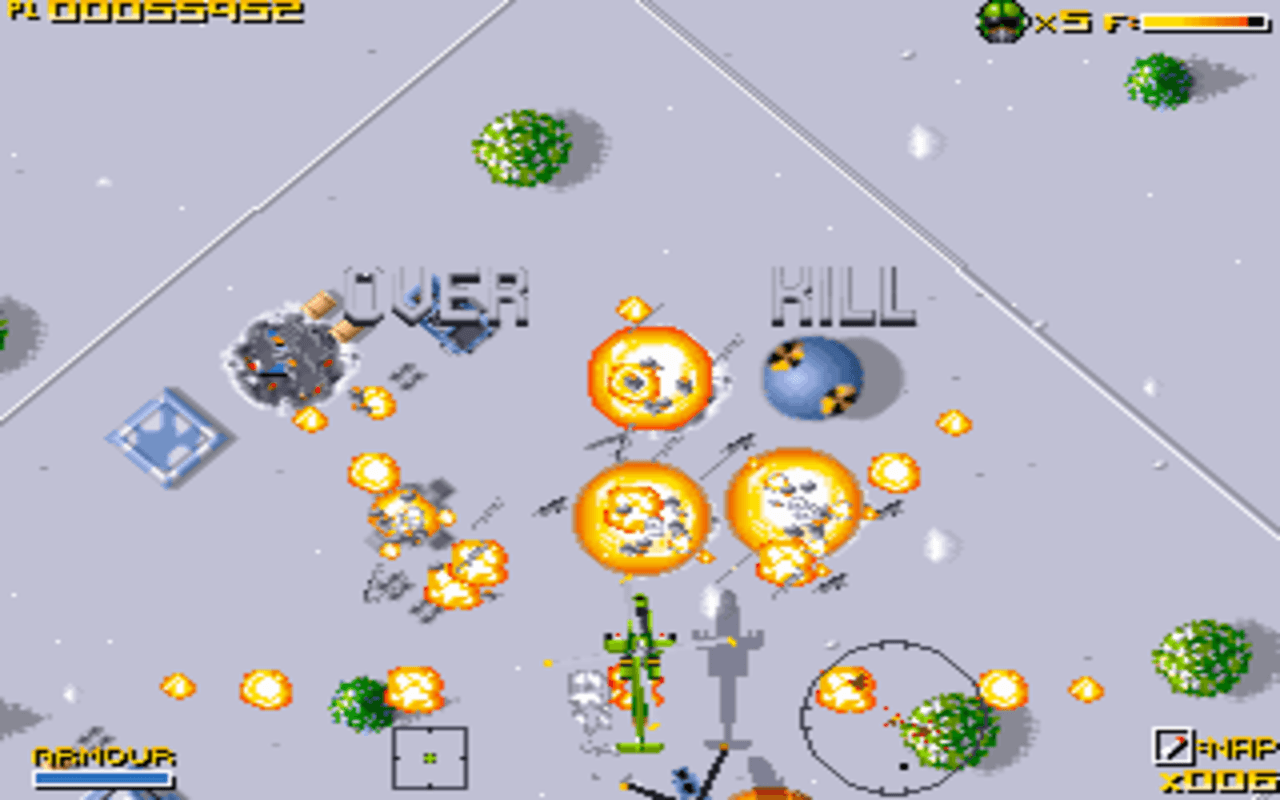 Gameplay screen of Seek and Destroy (4/8)