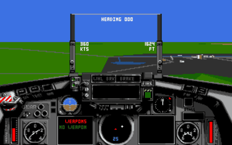 Gameplay screen of Strike Aces (7/8)