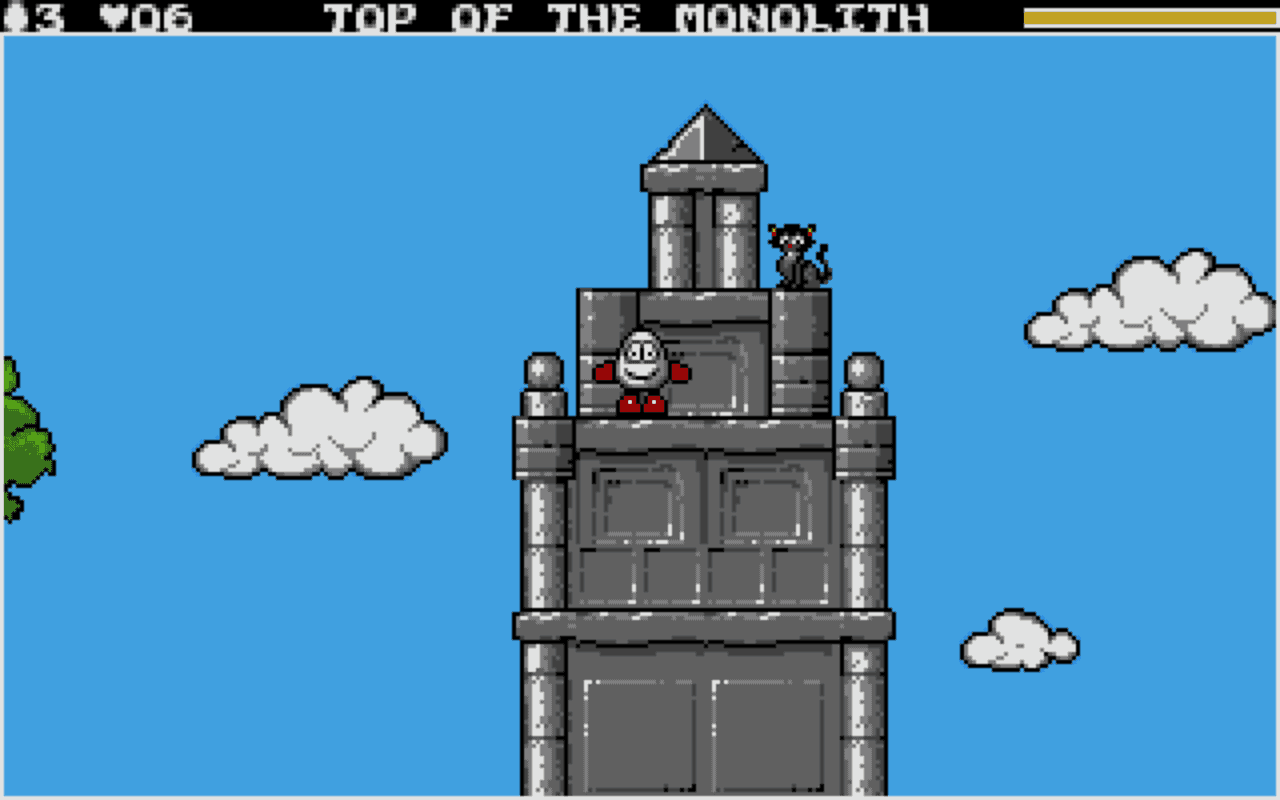 Gameplay screen of Magicland Dizzy (2/8)