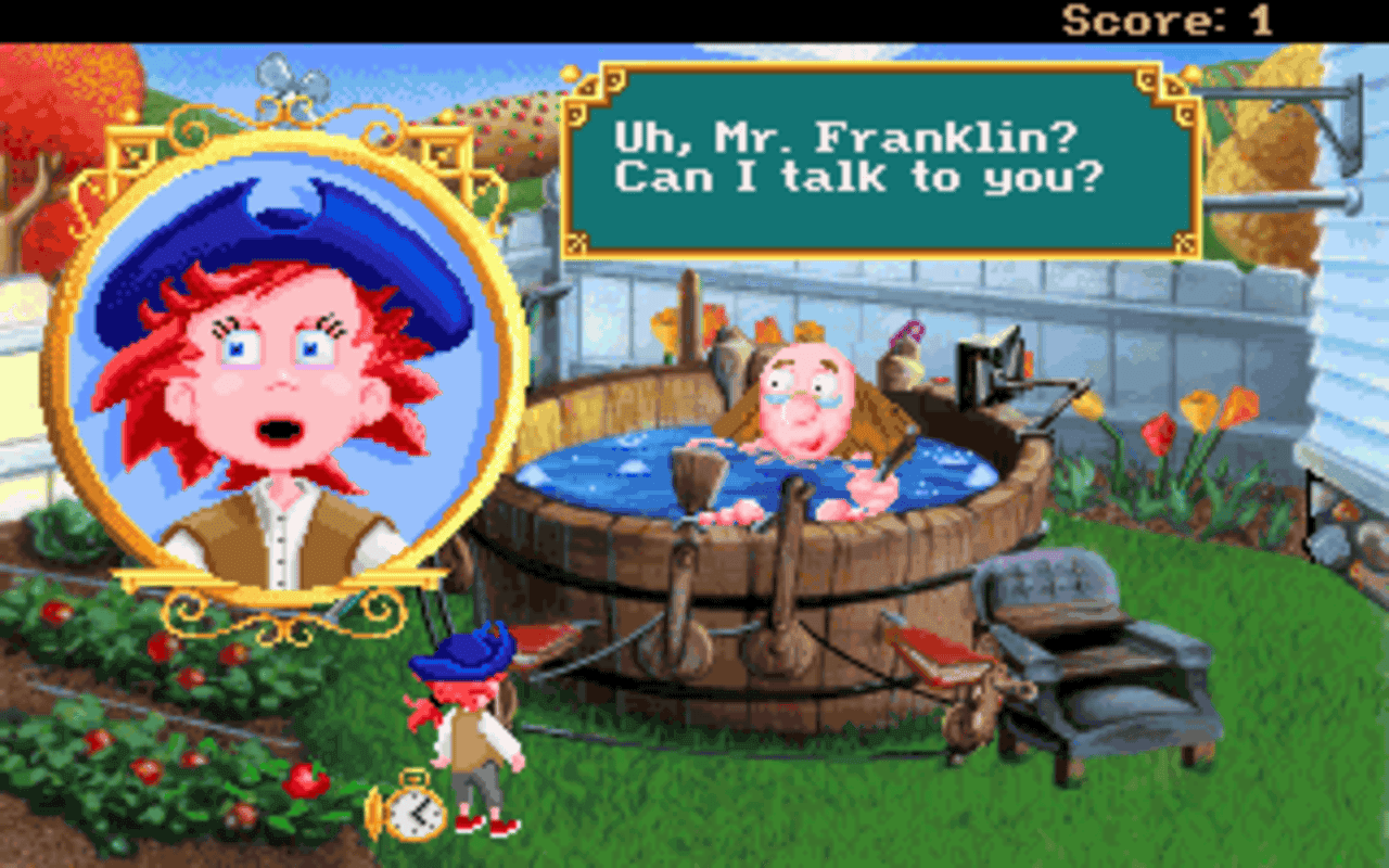 Gameplay screen of Pepper's Adventures in Time (6/8)