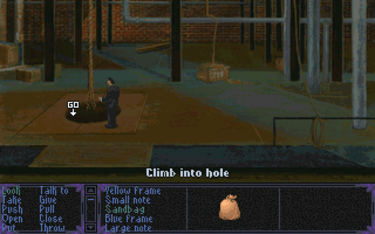 Gameplay screen of Return of the Phantom (8/8)