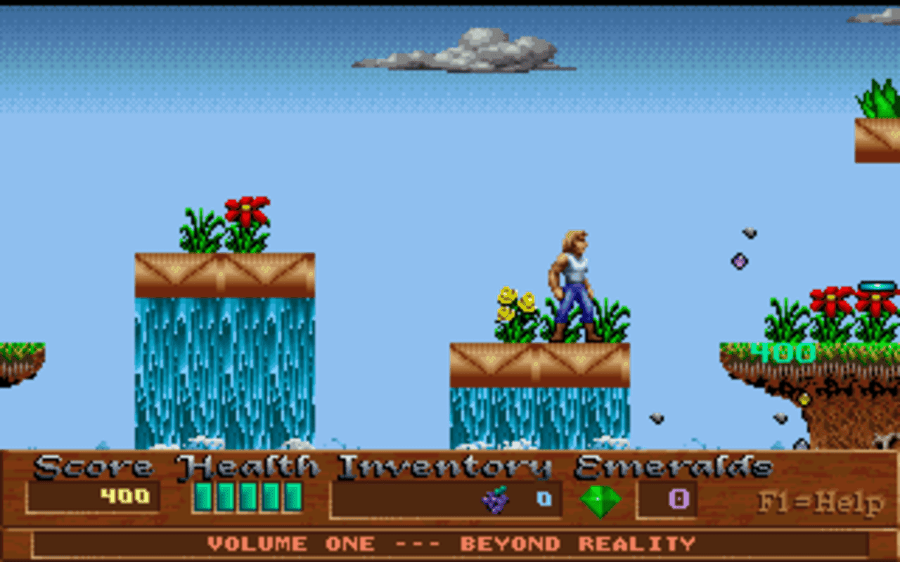 Gameplay screen of Xargon (3/8)