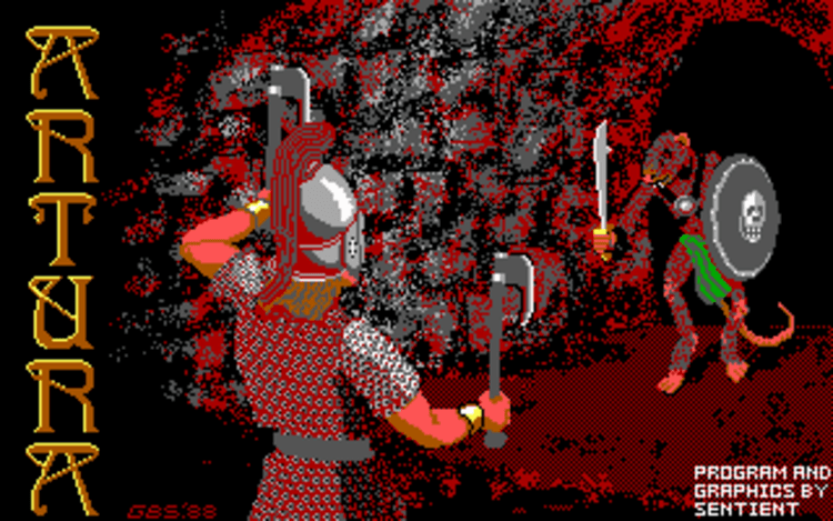 Gameplay screen of Artura (6/8)