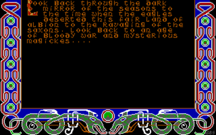 Gameplay screen of Artura (7/8)