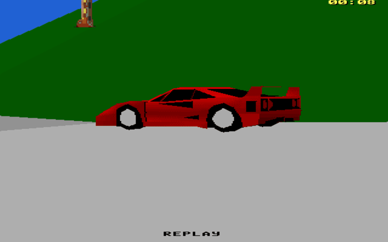 Gameplay screen of Car and Driver (8/8)