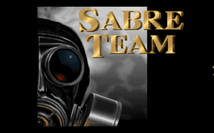 Gameplay screen of Sabre Team (2/8)