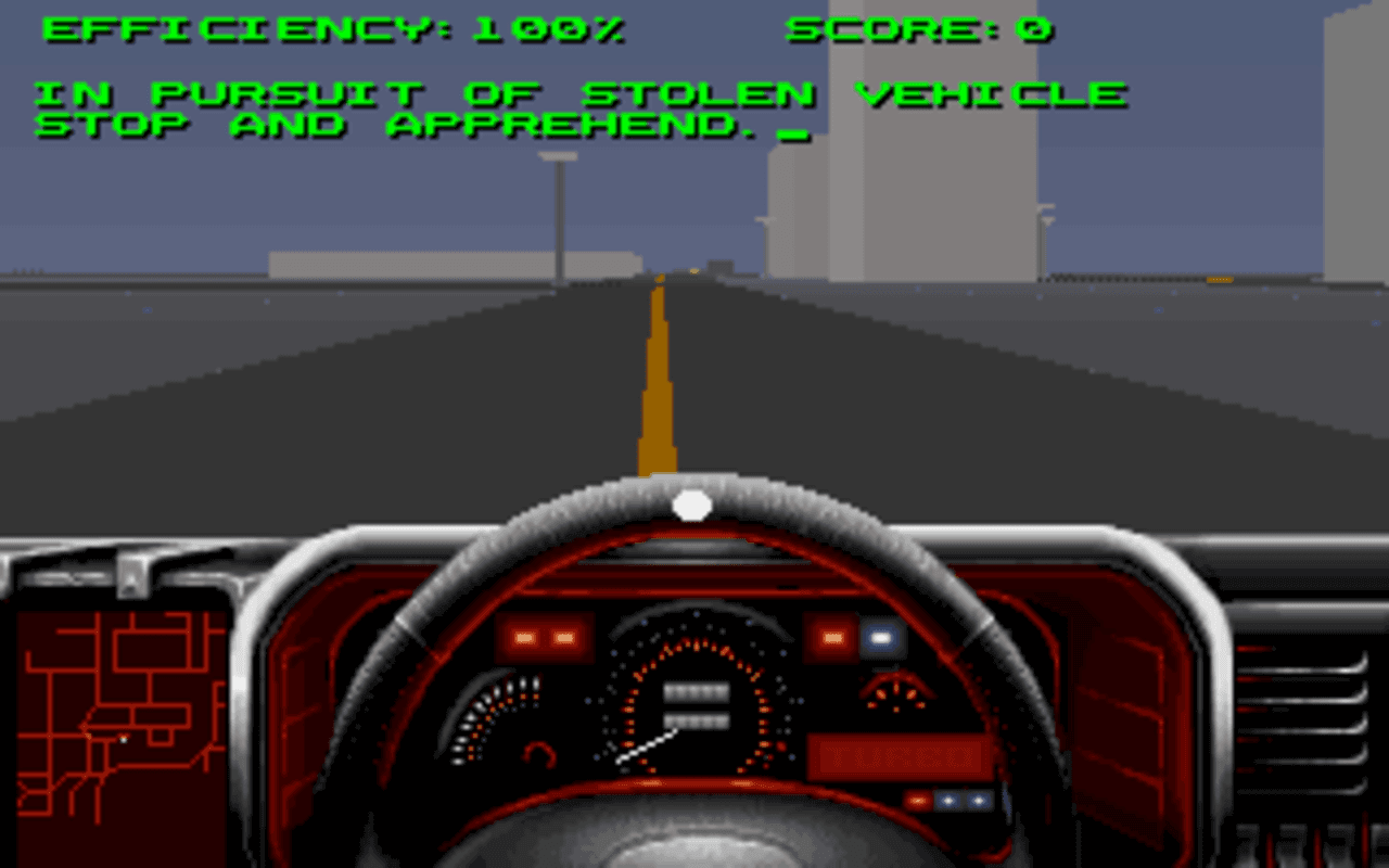 Gameplay screen of RoboCop 3D (1/8)